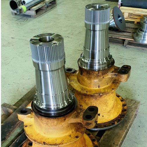 A machining component - service exchange parts - Ryder Machining Specialists
